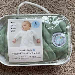 Dreamland weighted transition swaddle - 6-9 months, size large